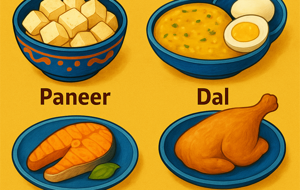 Indian Diet & Meal Plans for Muscle Gain